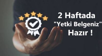 Emlakçılık Yetki Belgesi